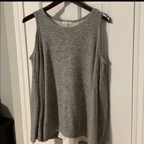 Pleione Tops - Pleione Cold Shoulder Top